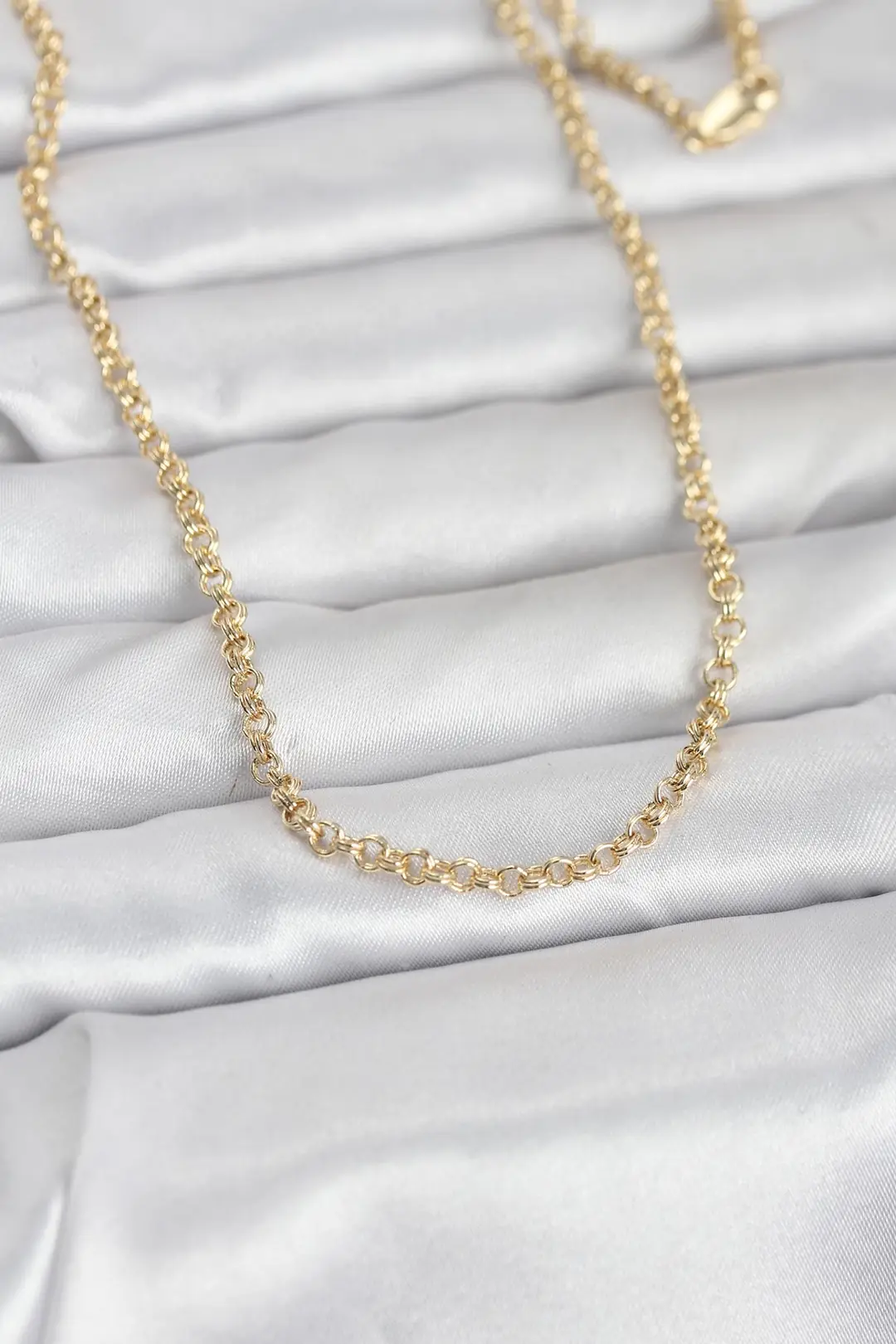 Utterly Good Halka Zincir Kolye 14K Gold Kaplama 60 cm Kadın
