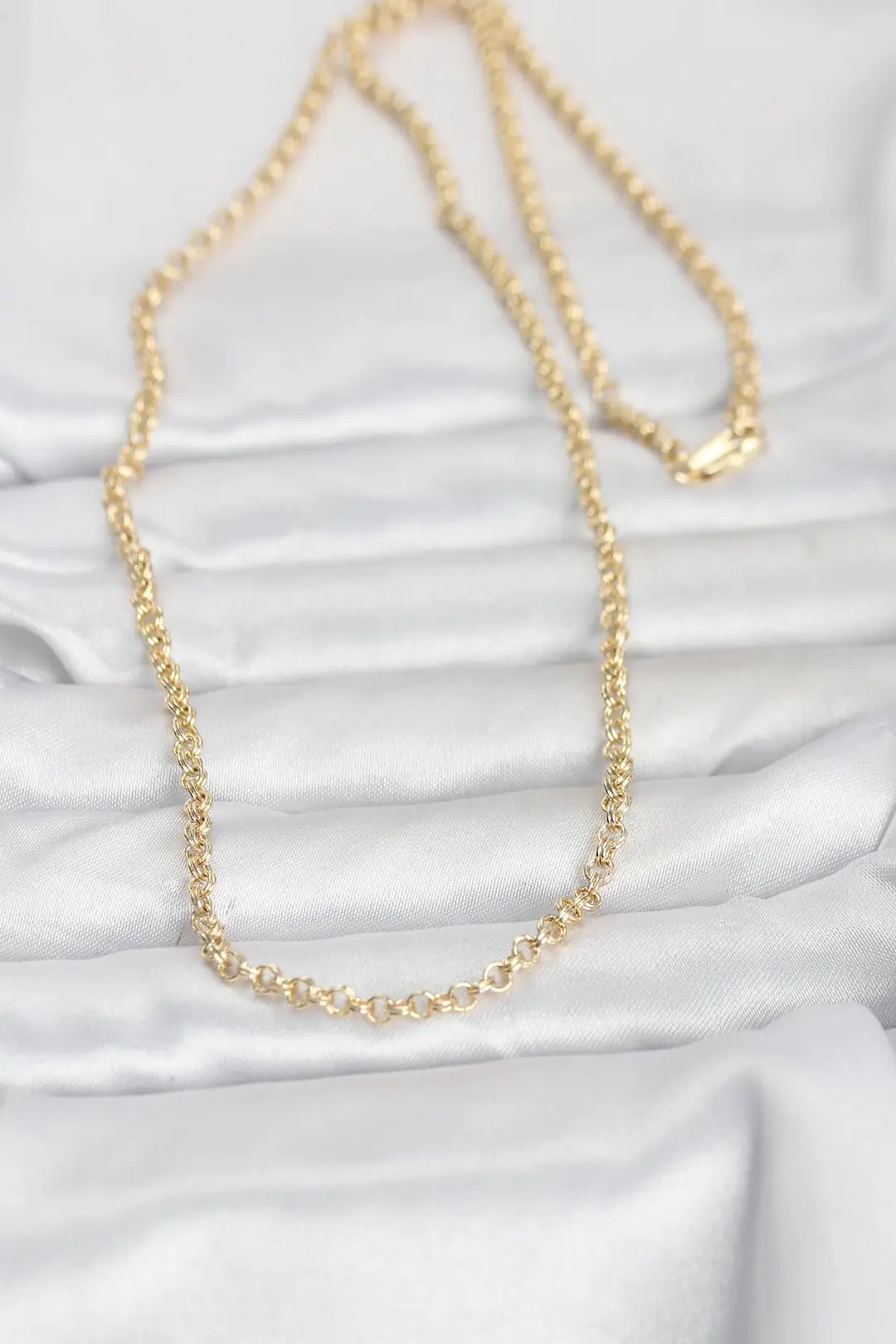 Utterly Good Halka Zincir Kolye 14K Gold Kaplama 60 cm Kadın