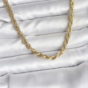 Utterly Good Kadın Kolye 14K Gold Kaplama Burgu Model Günlük ve Abiye Şıklık