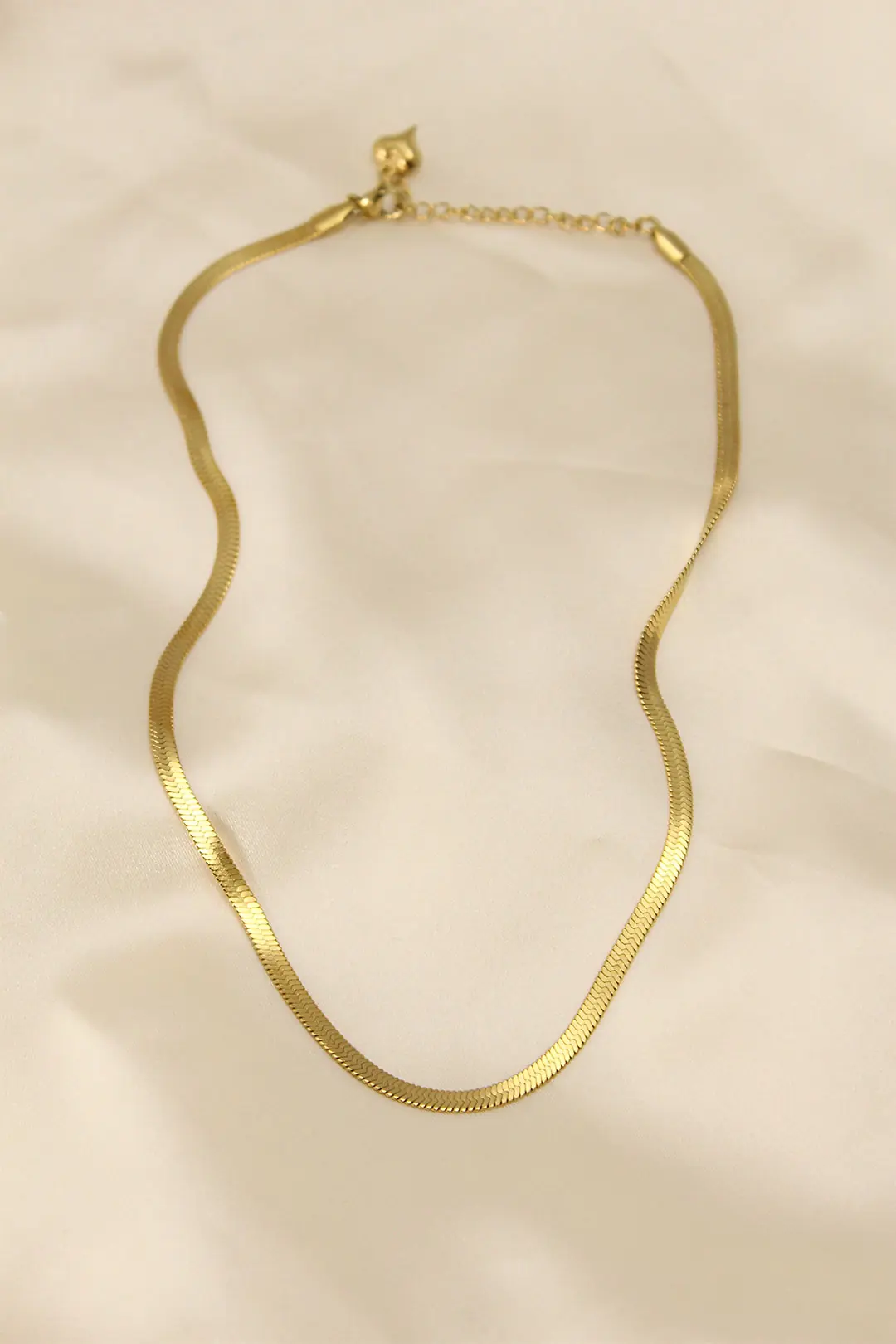 Utterly Good Kadın Kolye 316L Çelik Altın Renk İtalyan Zincir 45 cm