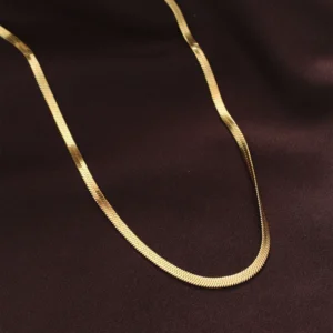 Utterly Good Kadın Zincir Kolye 316L Çelik Gold İtalyan Model 60 cm