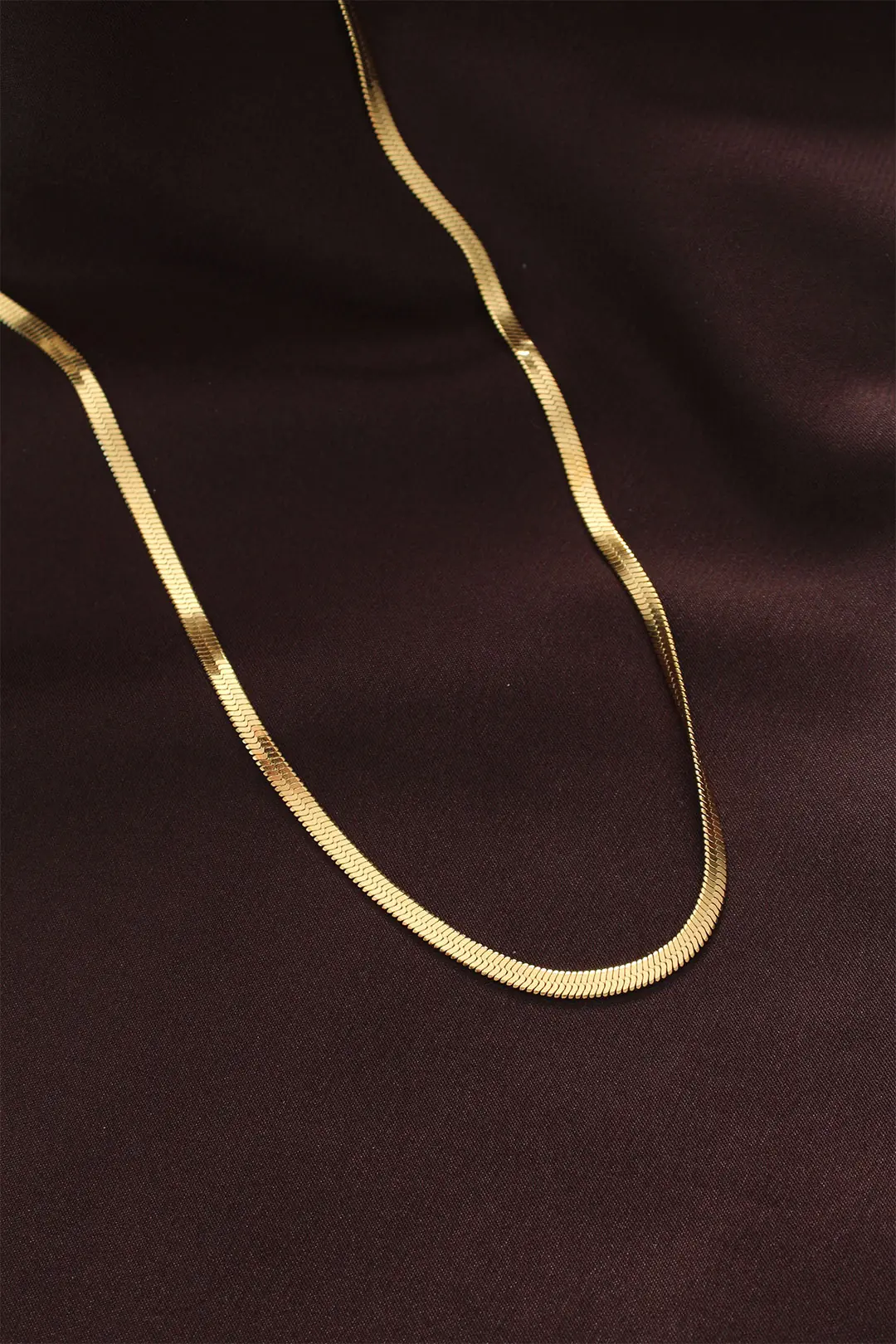 Utterly Good Kadın Zincir Kolye 316L Çelik Gold İtalyan Model 60 cm