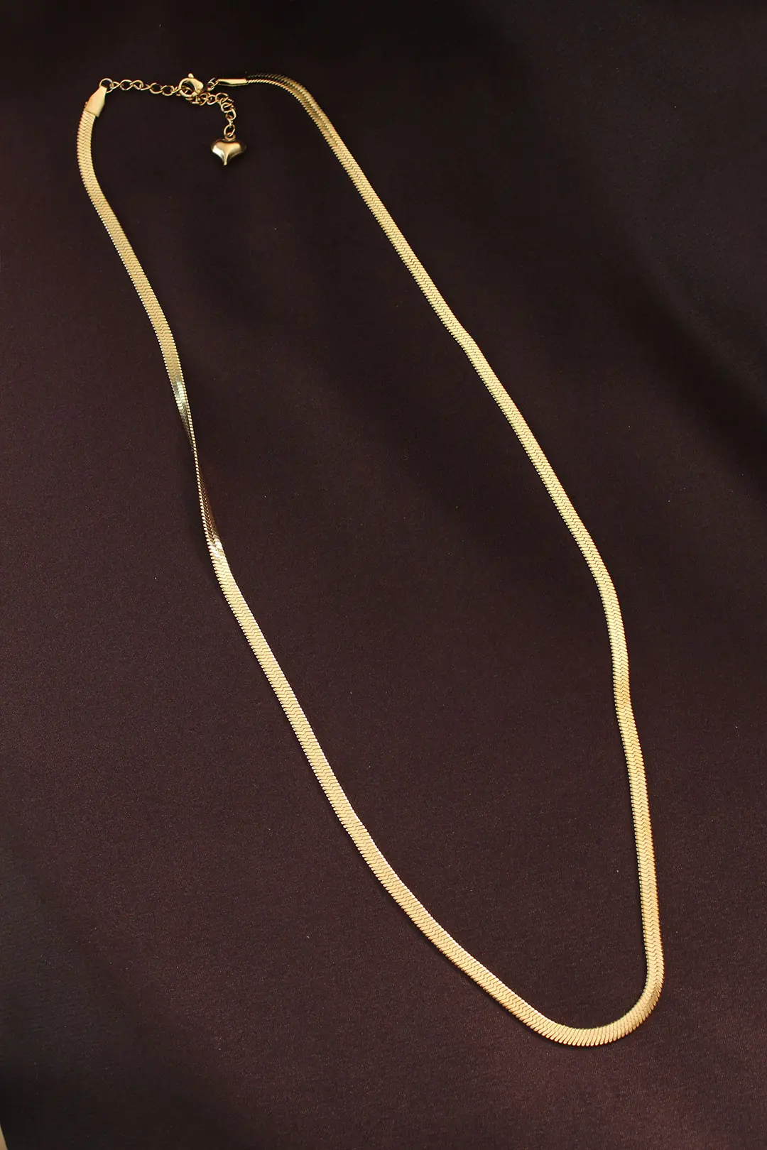 Utterly Good Kadın Zincir Kolye 316L Çelik Gold İtalyan Model 60 cm