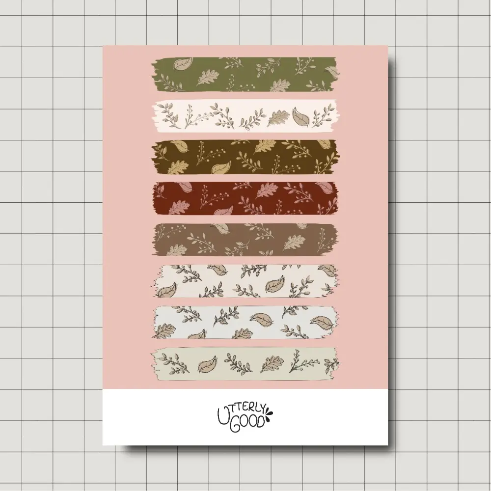 Washi Tape Seri 5 Sticker