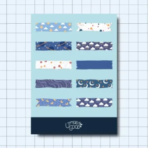 Washi Tape Seri 6 Sticker