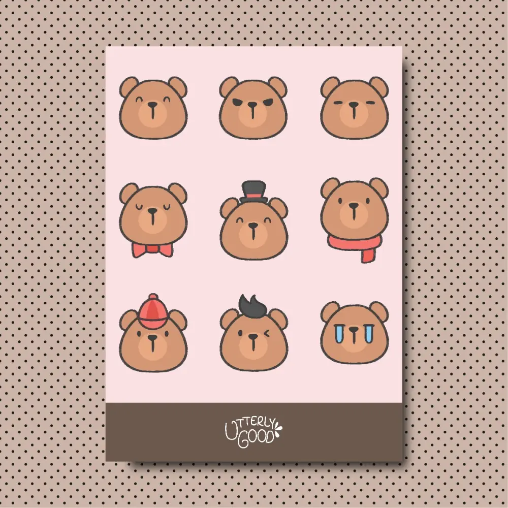 Bear Sticker