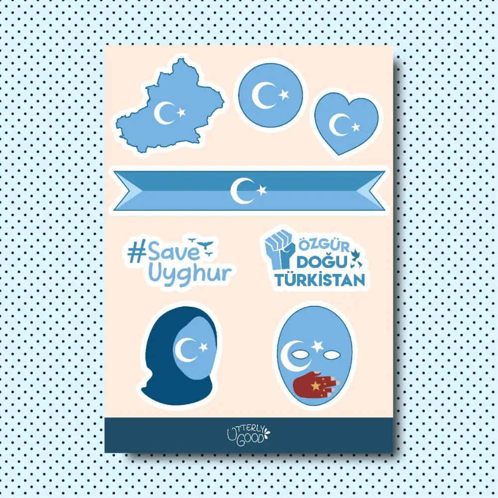 Doğu Türkistan Sticker
