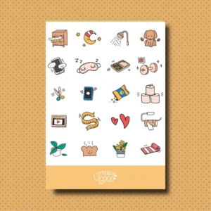 Günlük Rutin Sticker