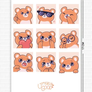 Hayvan Temalı Sticker 1