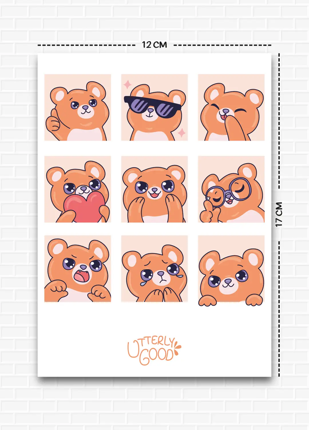Hayvan Temalı Sticker 1