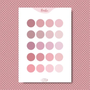 Pembe Palet Sticker