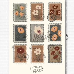 Pul Temalı Sticker 2