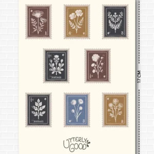 Pul Temalı Sticker 3
