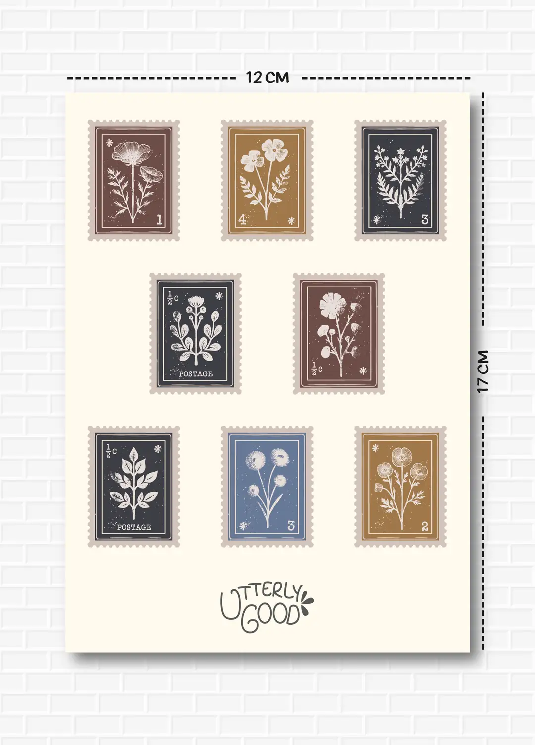 Pul Temalı Sticker 3