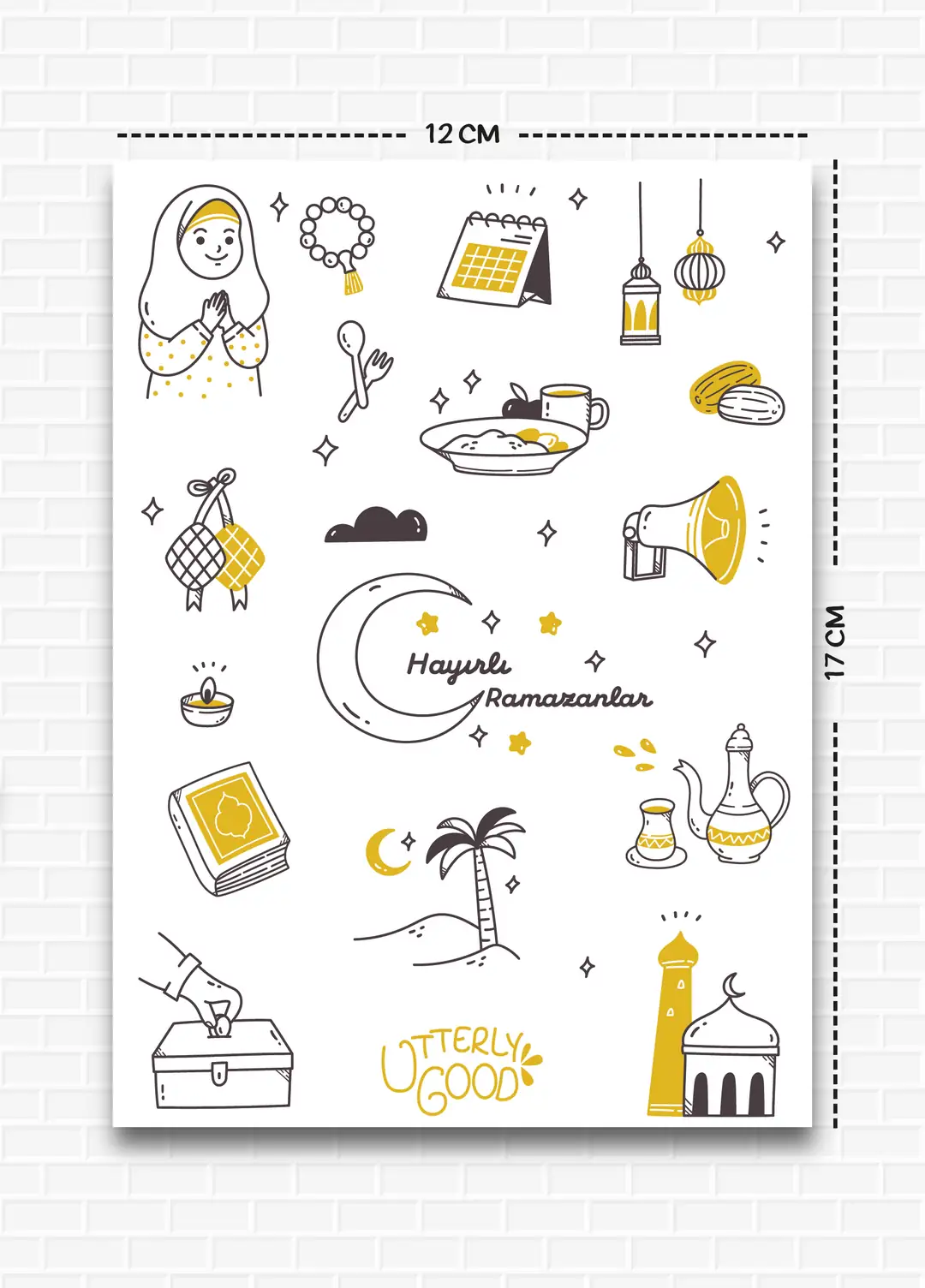 Ramazan Sticker Seti