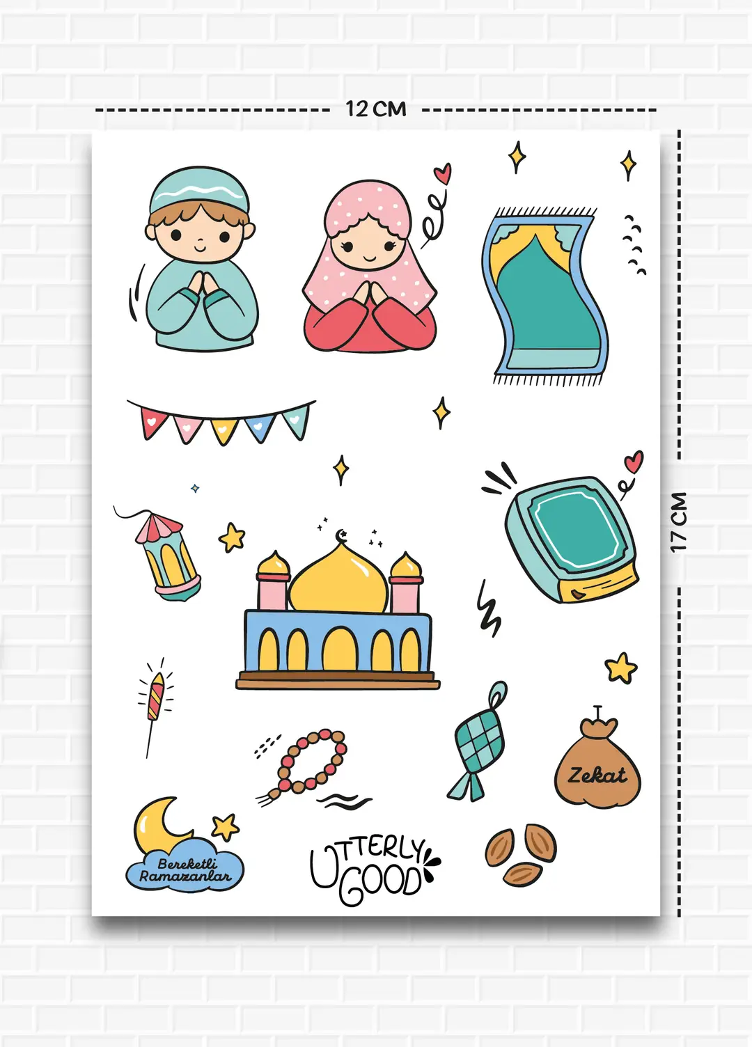 Ramazan Sticker Seti