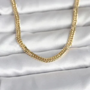 CM 14K Gold Renk Zincir Model 45 cm Kadın Kolye