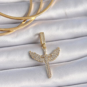 Zirkon Taşlı Mikail Model Ajda Charm Bileklik Altın Renk