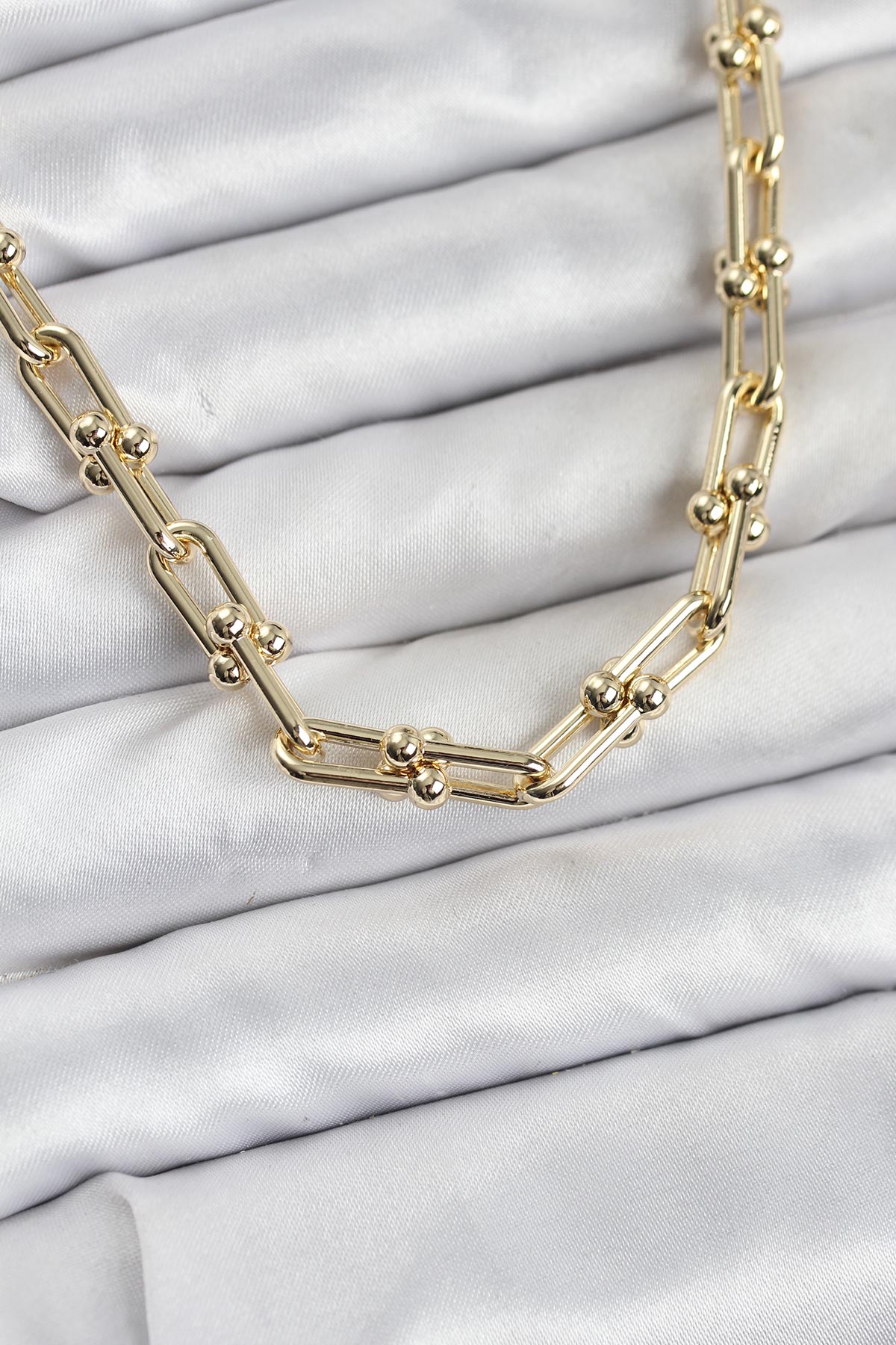 Tiffany Model Kadın Kolye Altın Kaplama Pirinç