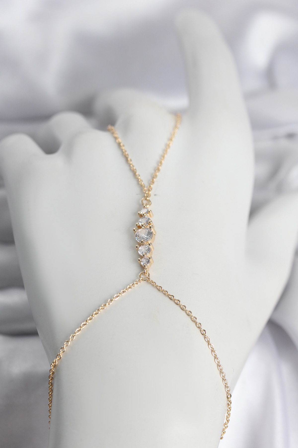 Kadın Şahmeran Kolye Gold Zirkon Taşlı Pirinç Altın Kaplama